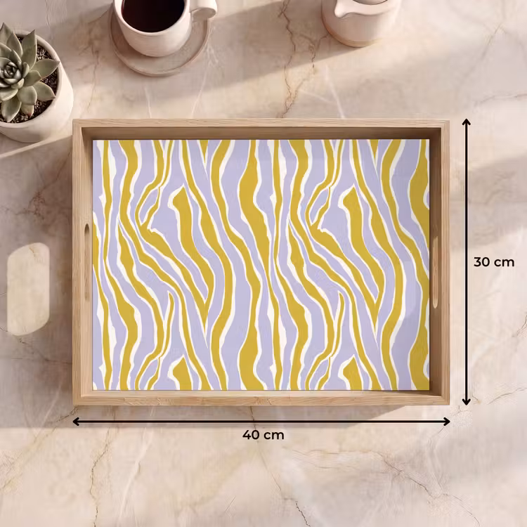Dienblad - Zebra - Modern - Meerkleurig — 9