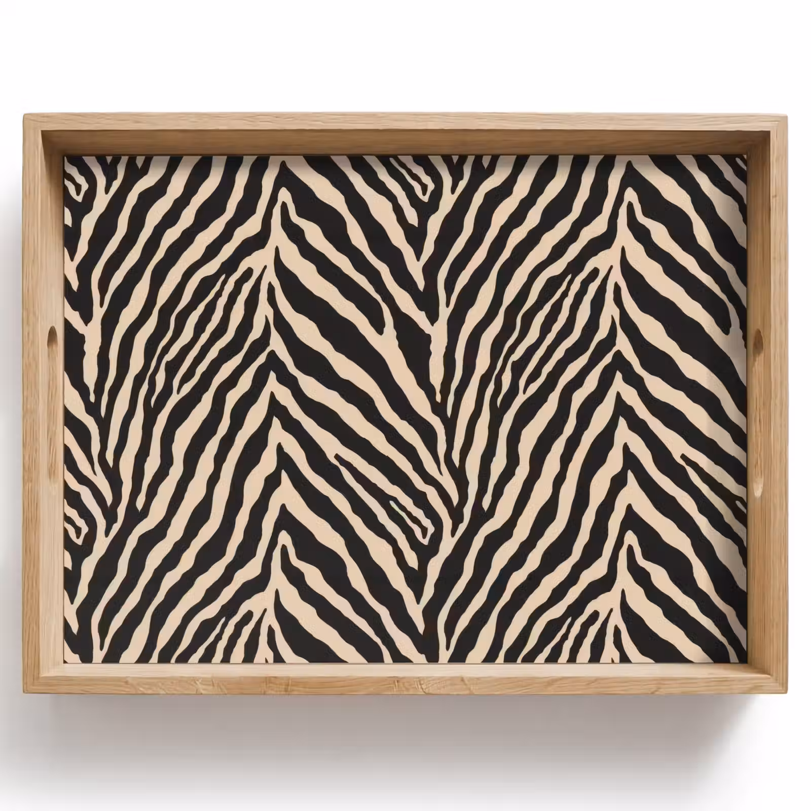 Dienblad - Zebra - Klassiek - Zwart — 1