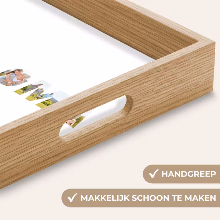 Gepersonaliseerd dienblad - Opa & Oma - Lettercollage — 5