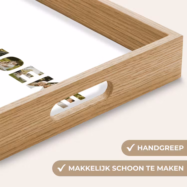 Gepersonaliseerd dienblad - Pa & Moeke - Lettercollage — 5