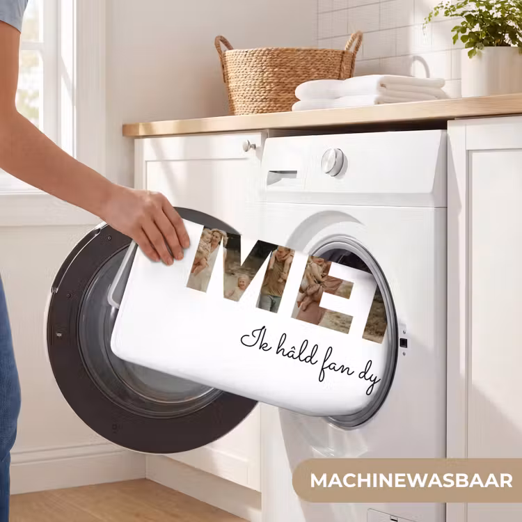 Gepersonaliseerde WC Mat - Mem - Lettercollage — 5