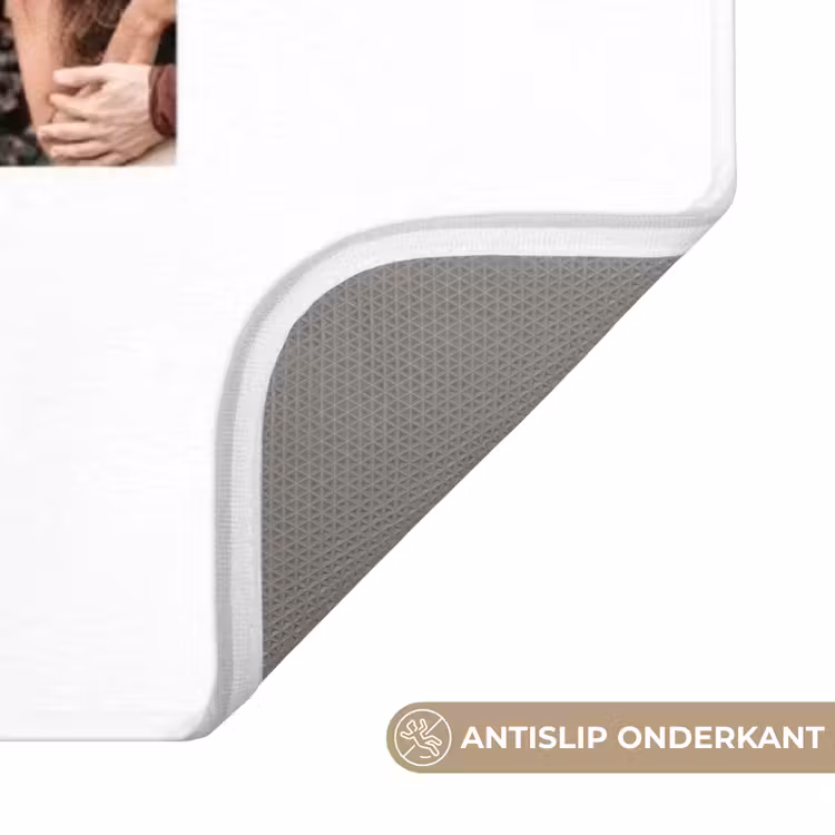 Gepersonaliseerde WC Mat - Lief - Lettercollage — 3