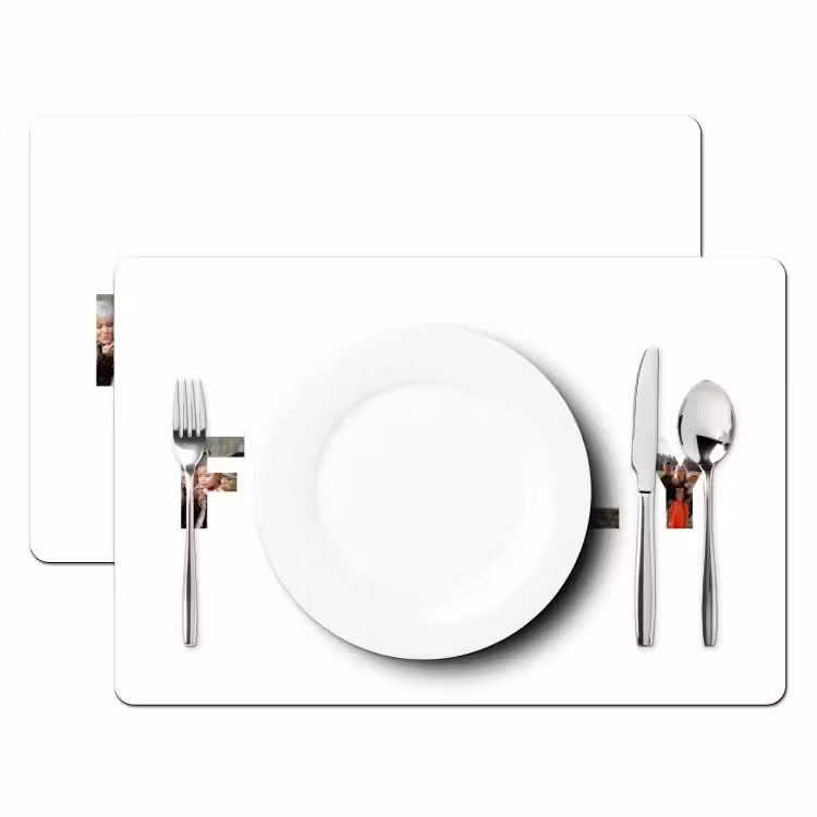 Gepersonaliseerde placemat - 6 stuks - Family - Lettercollage — 2