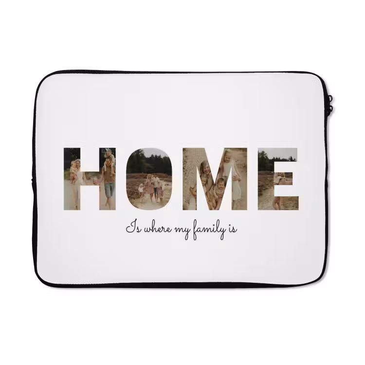 Gepersonaliseerde laptophoes - Home - Lettercollage — 5