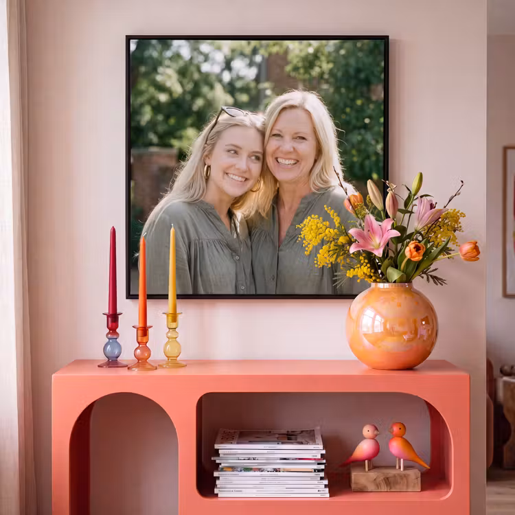 Foto op canvas met lijst — 3