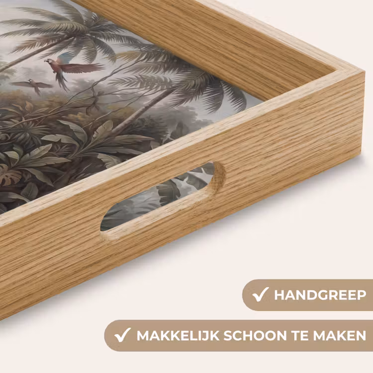 Dienblad - Vogel - Vliegend - Tropisch - Landschap - Klassiek — 5