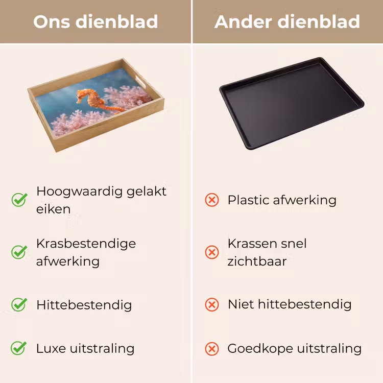 Dienblad - Vis - Koraal - Oceaan - Macro - Oranje — 3