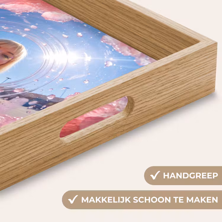 Dienblad - Vrouw - Drank - Zomer - Roze - Blauw — 5