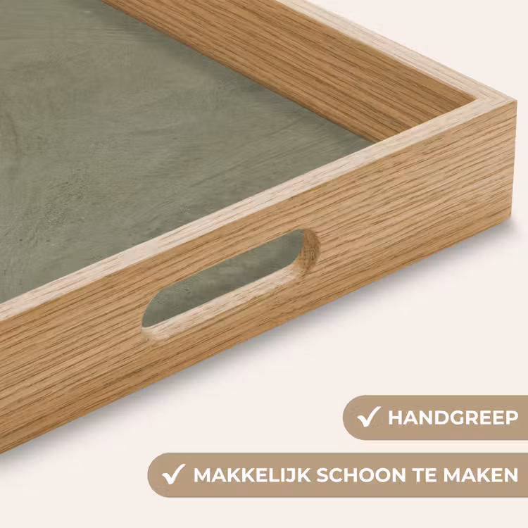 Dienblad - Textuur - Betonlook - Achtergrond - Modern - Groen — 5
