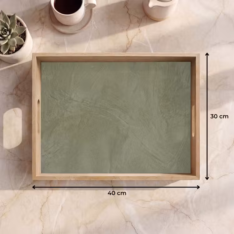 Dienblad - Textuur - Betonlook - Achtergrond - Modern - Groen — 9