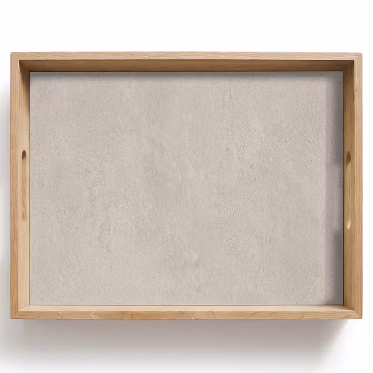 Dienblad - Textuur - Effen - Abstract - Beige — 1