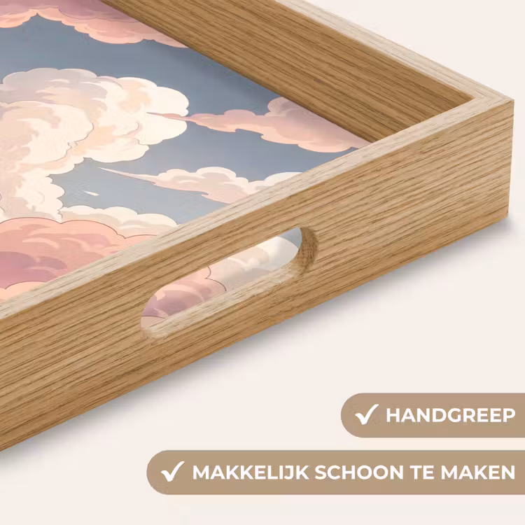 Dienblad - Wolken - Lucht - Natuur - Pastel - Roze — 5