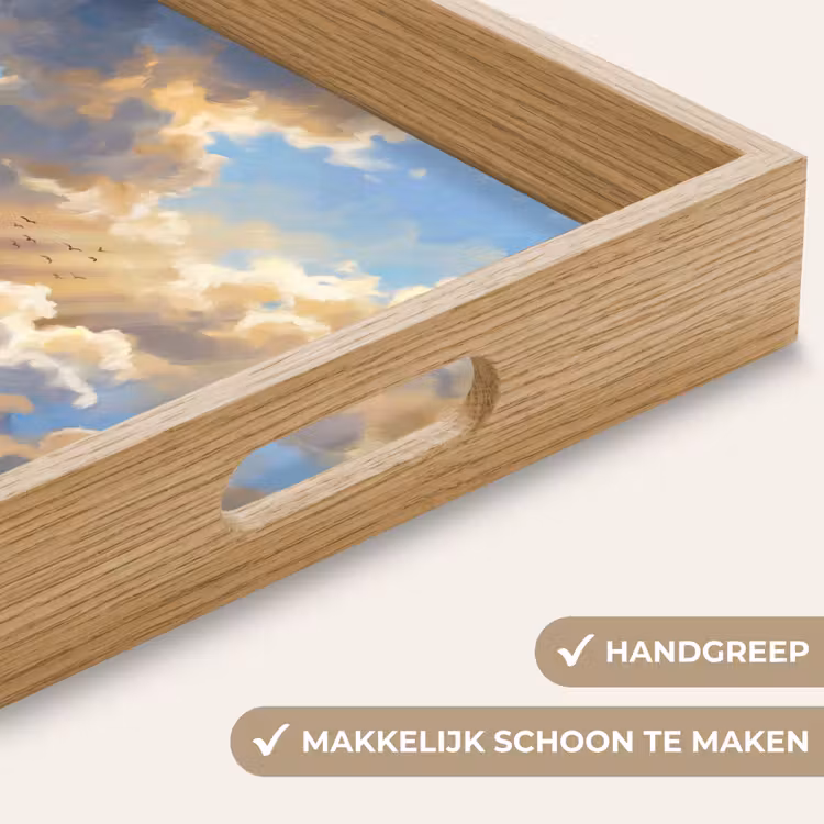 Dienblad - Wolken - Zonnestralen - Natuur - Abstract - Blauw — 5