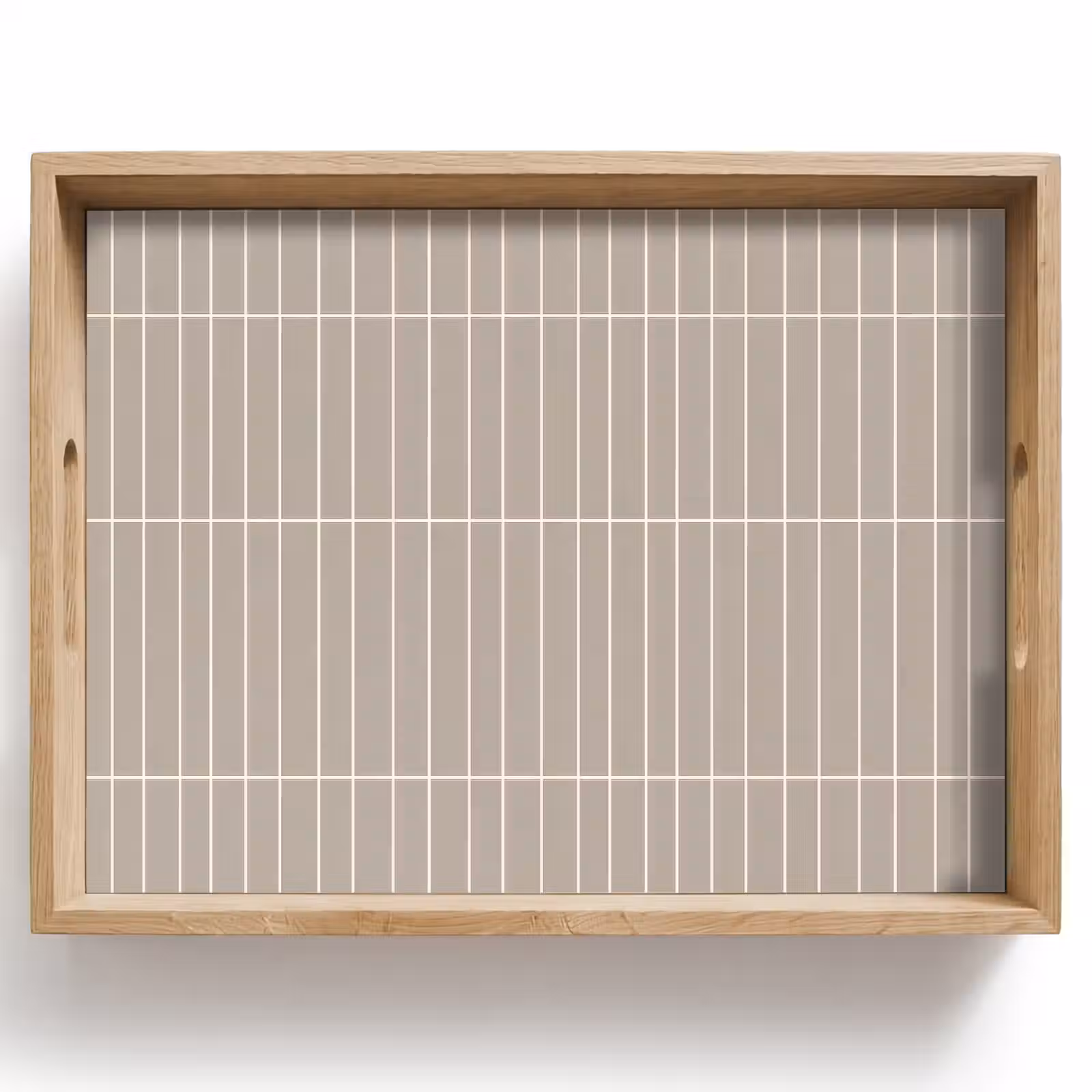 Dienblad - Verticaal - Wandtegel - Licht Beige — 1