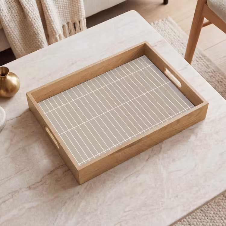 Dienblad - Verticaal - Wandtegel - Licht Beige — 2