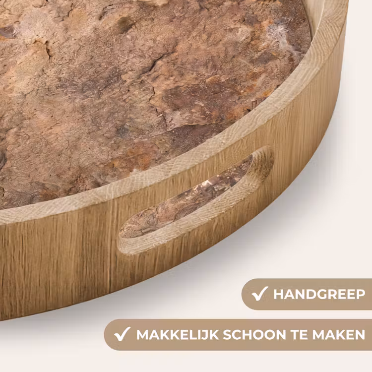 Dienblad - Steen - Natuur - Textuur - Abstract - Bruin — 5