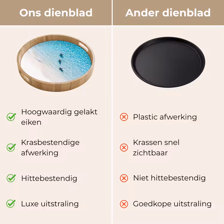 Dienblad - Vis - Oceaan - Strand - Turquoise - Natuur — 3