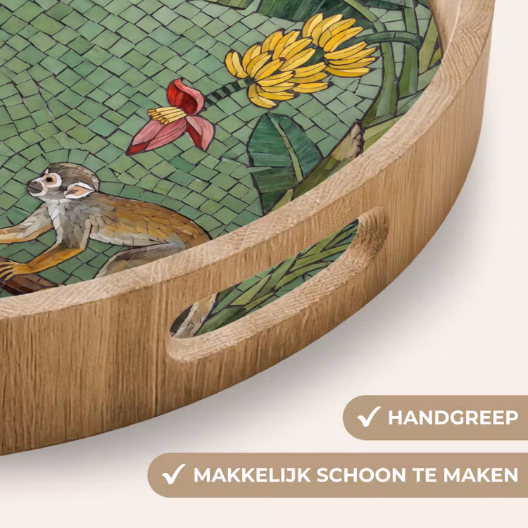 Dienblad - Vogel - Dier - Jungle - Mozaïek - Natuur — 5