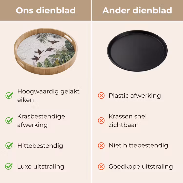 Dienblad - Vogel - Vliegend - Tropisch - Mozaïek - Groen — 3