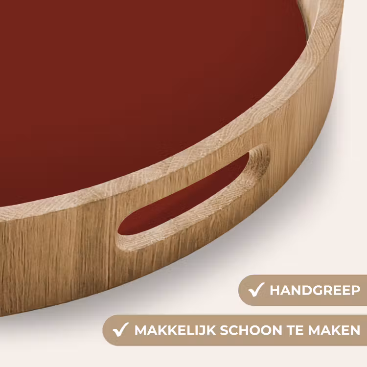 Dienblad - Rustic - Terracotta - Rood — 5