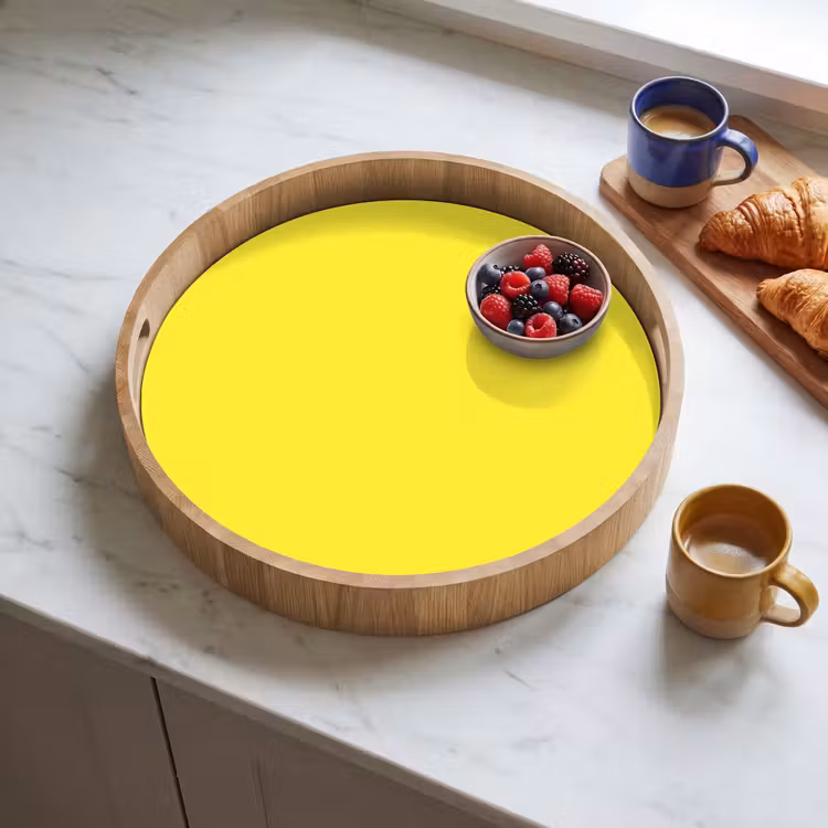 Dienblad - Soft - Custard - Geel — 4
