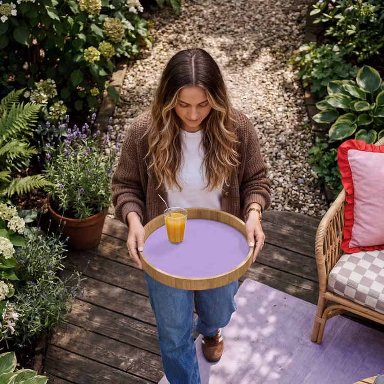 Dienblad - Soft - Lavender - Paars — 8