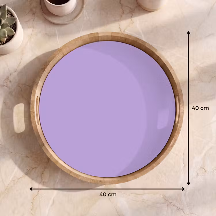 Dienblad - Soft - Lavender - Paars — 9