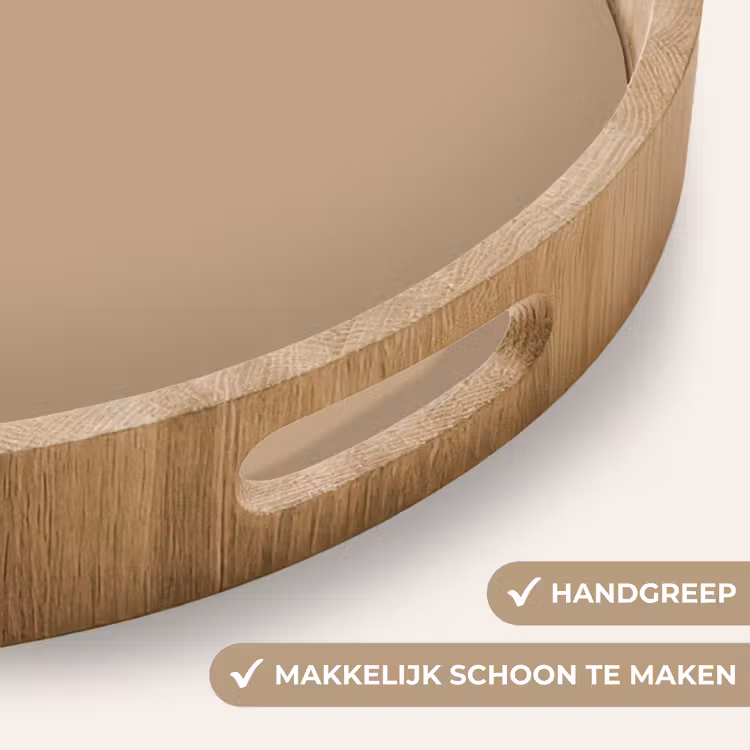 Dienblad - Soft - Taupe - Bruin — 5