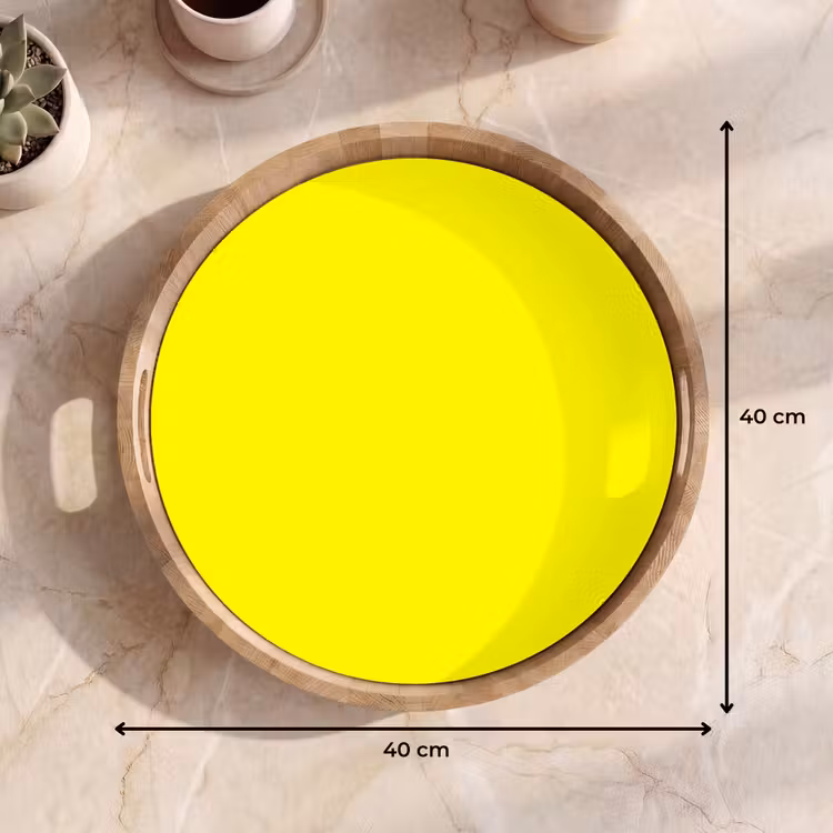 Dienblad - Sunshine - Glow - Geel — 9