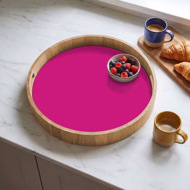 Dienblad - Velvet - Magenta - Roze — 4