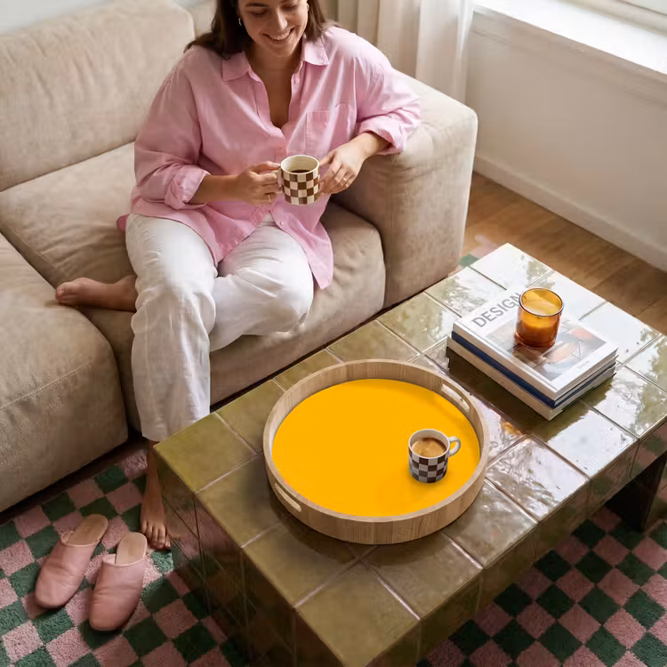 Dienblad - Vivid - Amber - Geel — 6