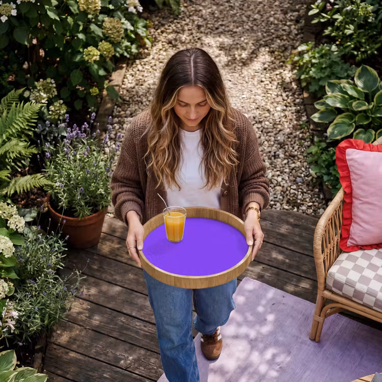Dienblad - Vivid - Violet - Paars — 8