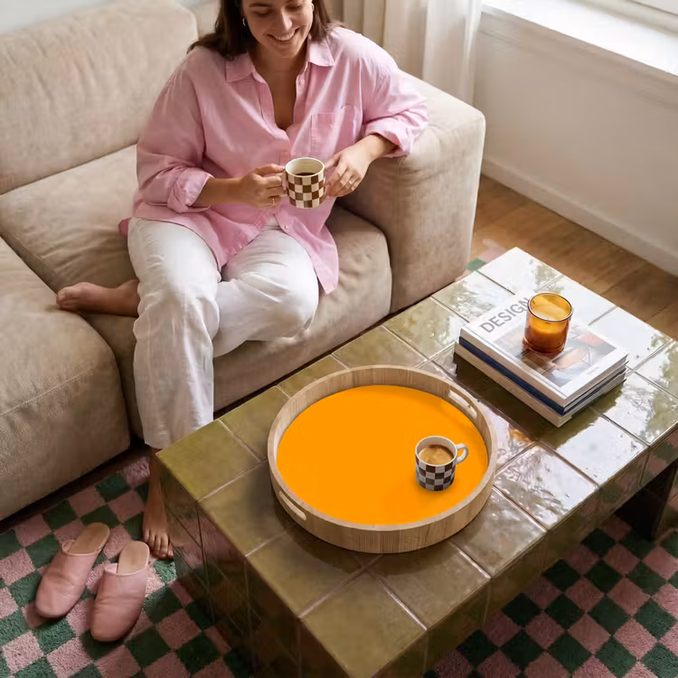 Dienblad - Warm - Ochre - Oranje — 6