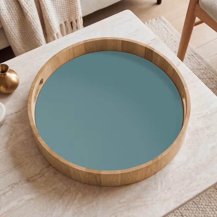 Dienblad - Serene - Teal - Blauw — 2