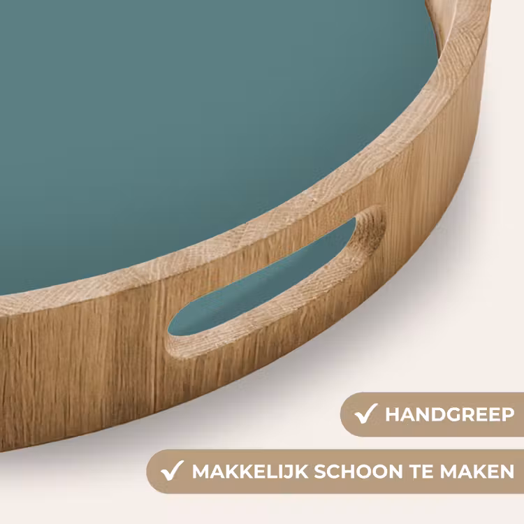 Dienblad - Serene - Teal - Blauw — 5