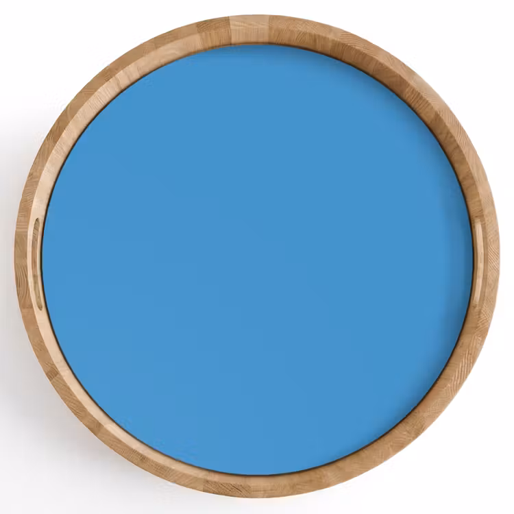 Dienblad - Steel - Blue - Blauw — 1