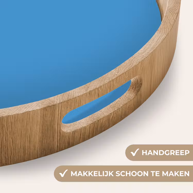 Dienblad - Steel - Blue - Blauw — 5