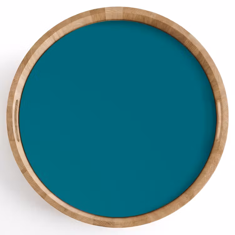 Dienblad - Tropical - Peacock - Blauw — 1