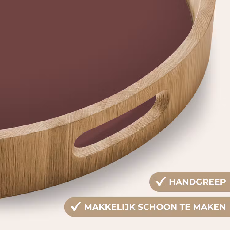 Dienblad - Velvet - Merlot - Rood — 5