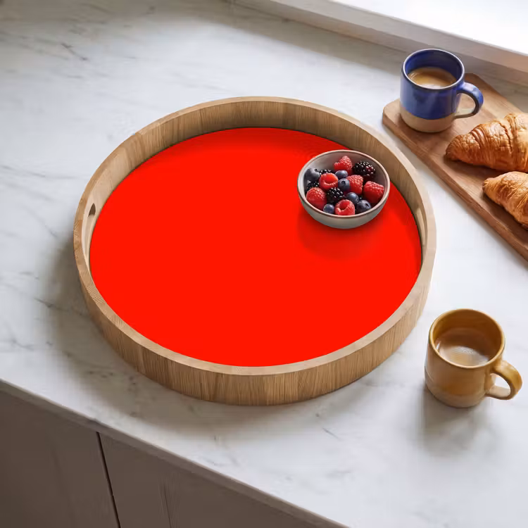 Dienblad - Vibrant - Vermilion - Rood — 4