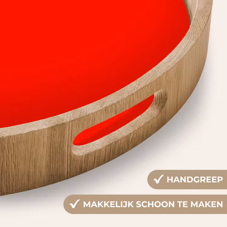 Dienblad - Vibrant - Vermilion - Rood — 5