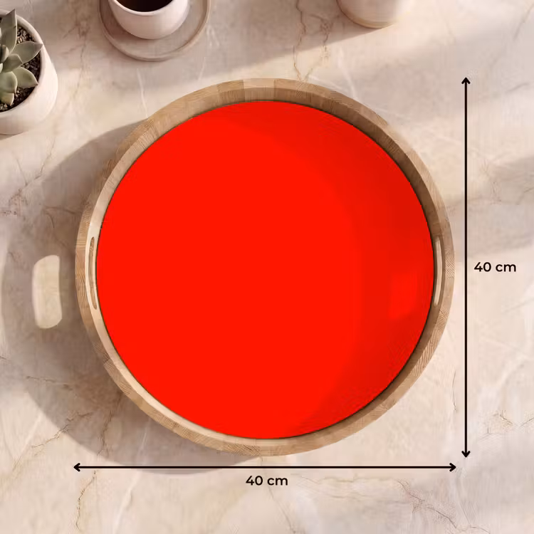 Dienblad - Vibrant - Vermilion - Rood — 9