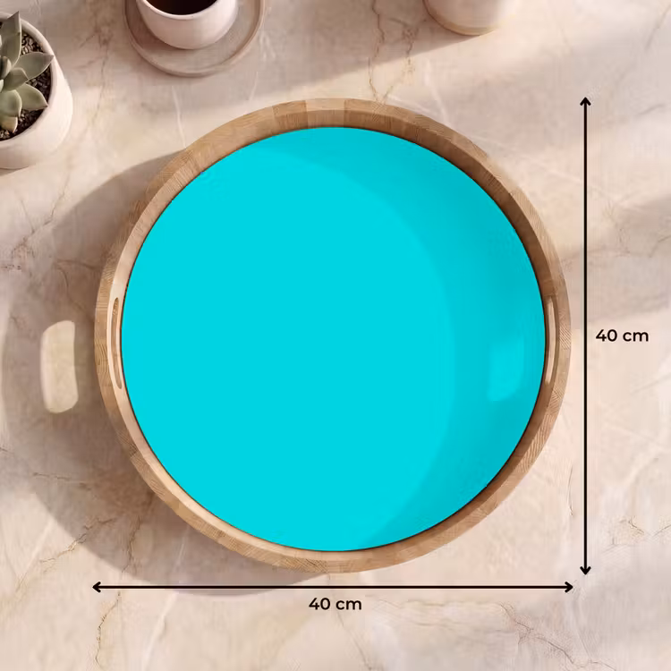 Dienblad - Vivid - Aquamarine - Turkoois — 9