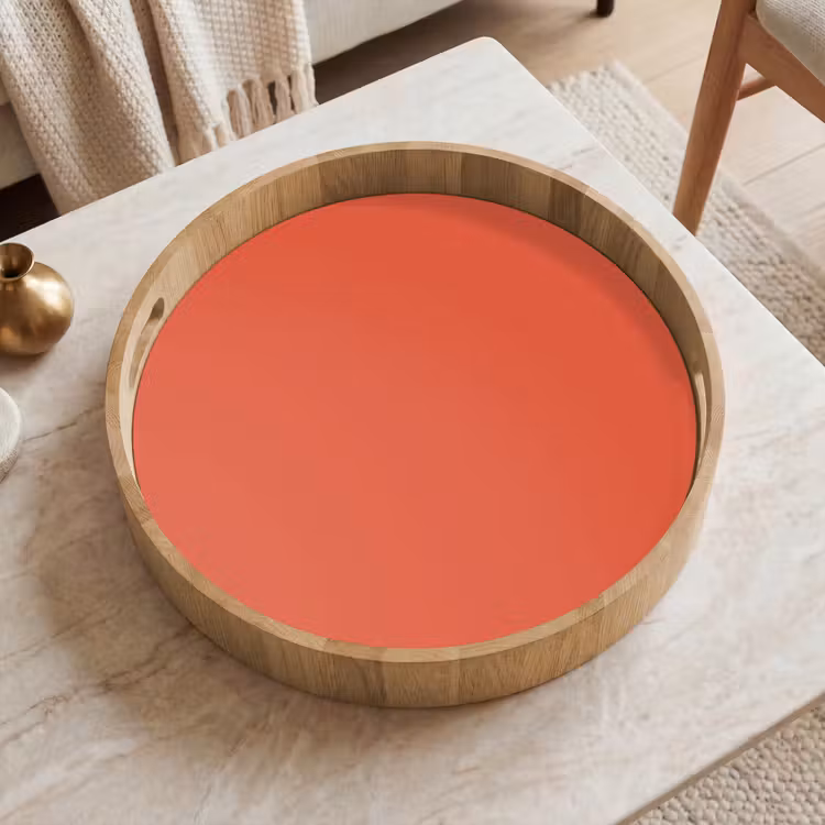 Dienblad - Rustic - Clay - Oranje — 2