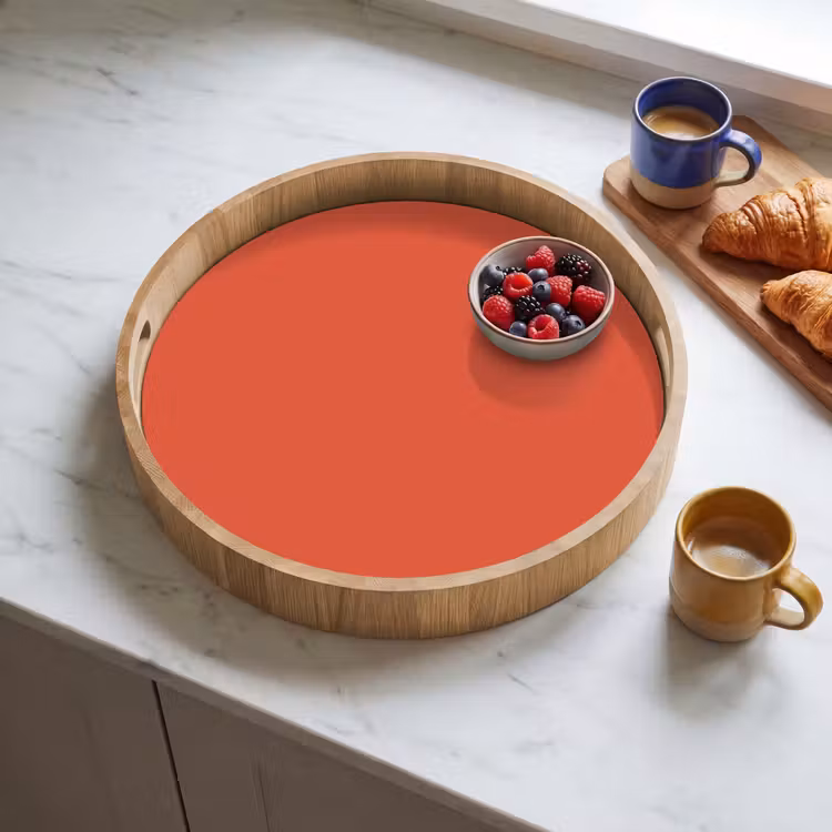 Dienblad - Rustic - Clay - Oranje — 4