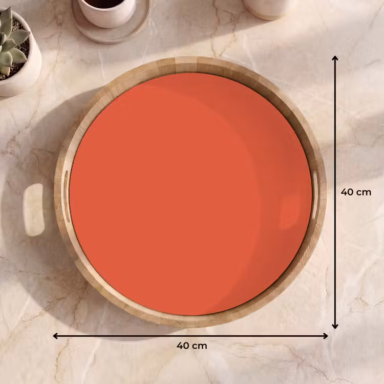 Dienblad - Rustic - Clay - Oranje — 9