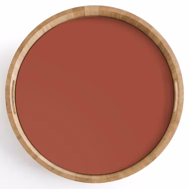 Dienblad - Rustic - Terracotta - Oranje — 1