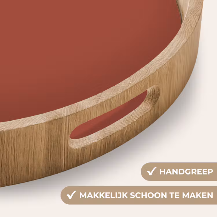Dienblad - Rustic - Terracotta - Oranje — 5
