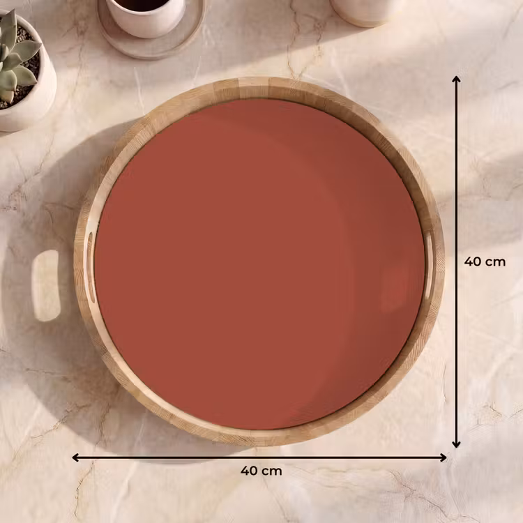 Dienblad - Rustic - Terracotta - Oranje — 9