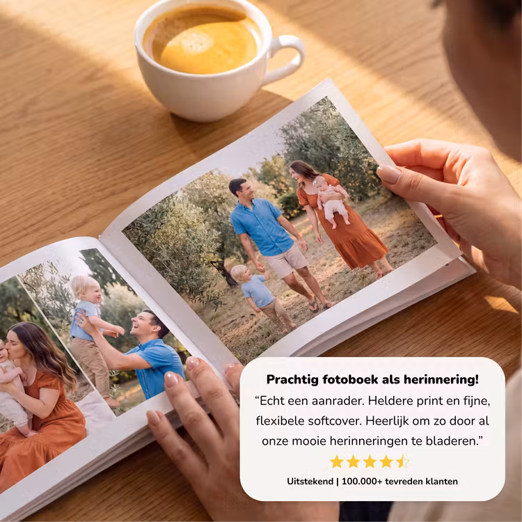 Fotoboek soft cover - Liggend 20x15 cm — 6